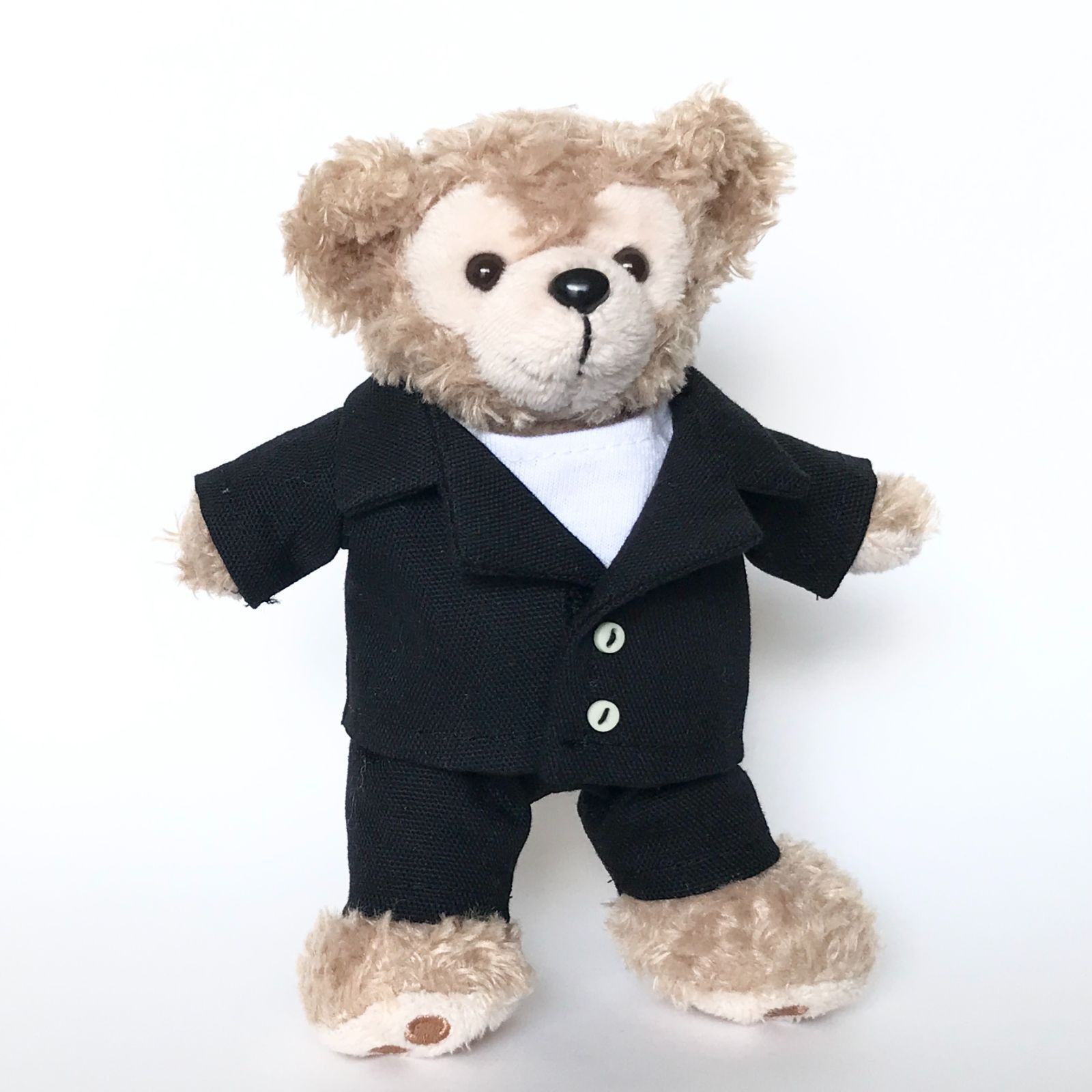 ダッフィーぬいば服3点コーデセット】テーラードブラック