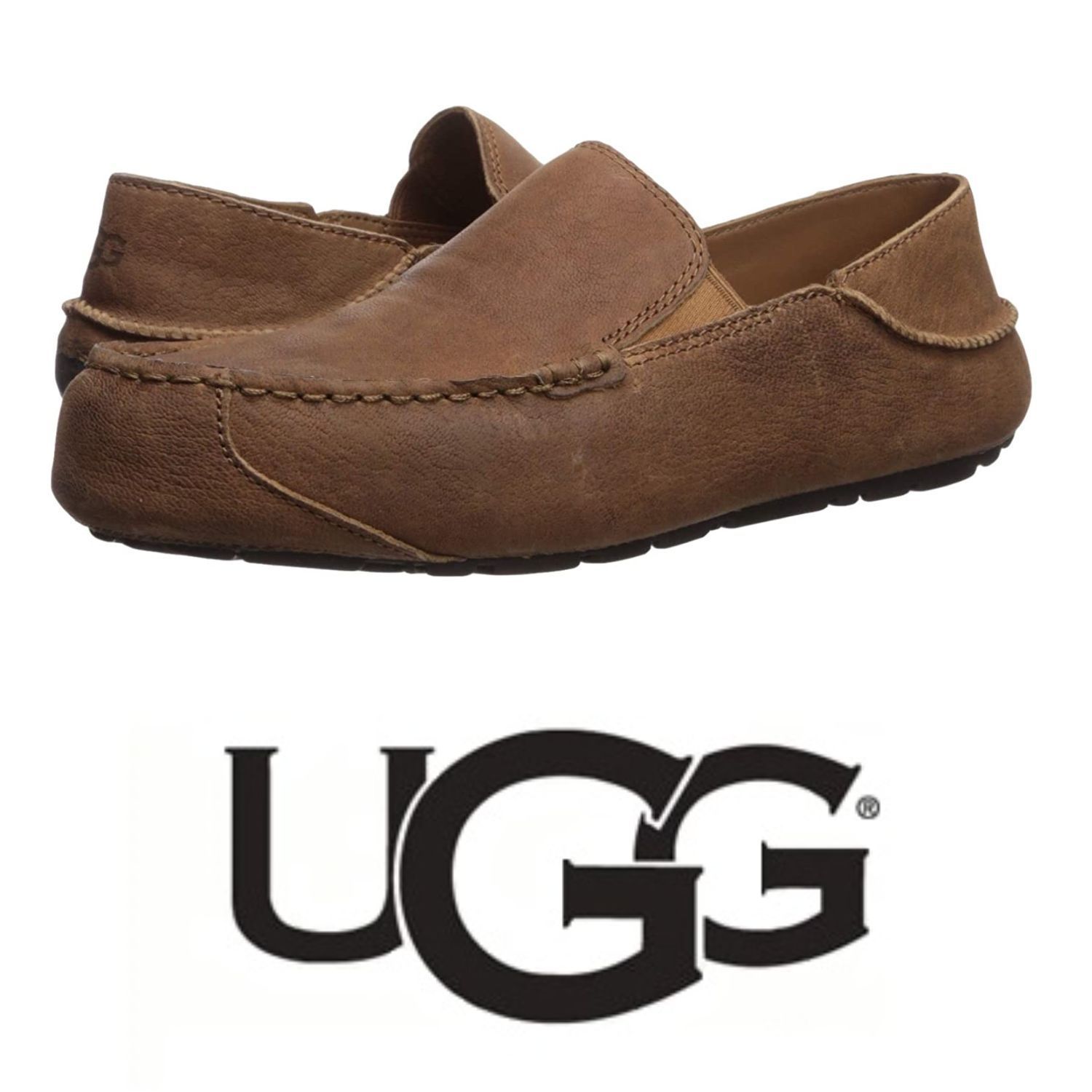UGG Upshaw 1108189モカシン ローファー レザー シューズ UGG Upshaw 1108189モカシン ローファー レザー シューズ