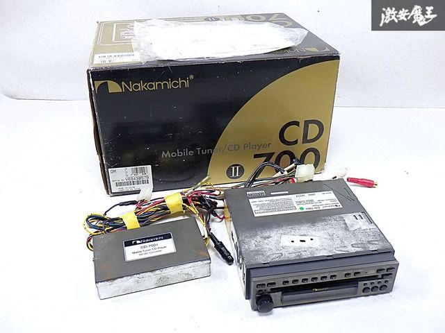 Nakamichi　CD700ミレニアム ナカミチCD700，700ミレ,700Ⅱの修理について・・・=未だにお