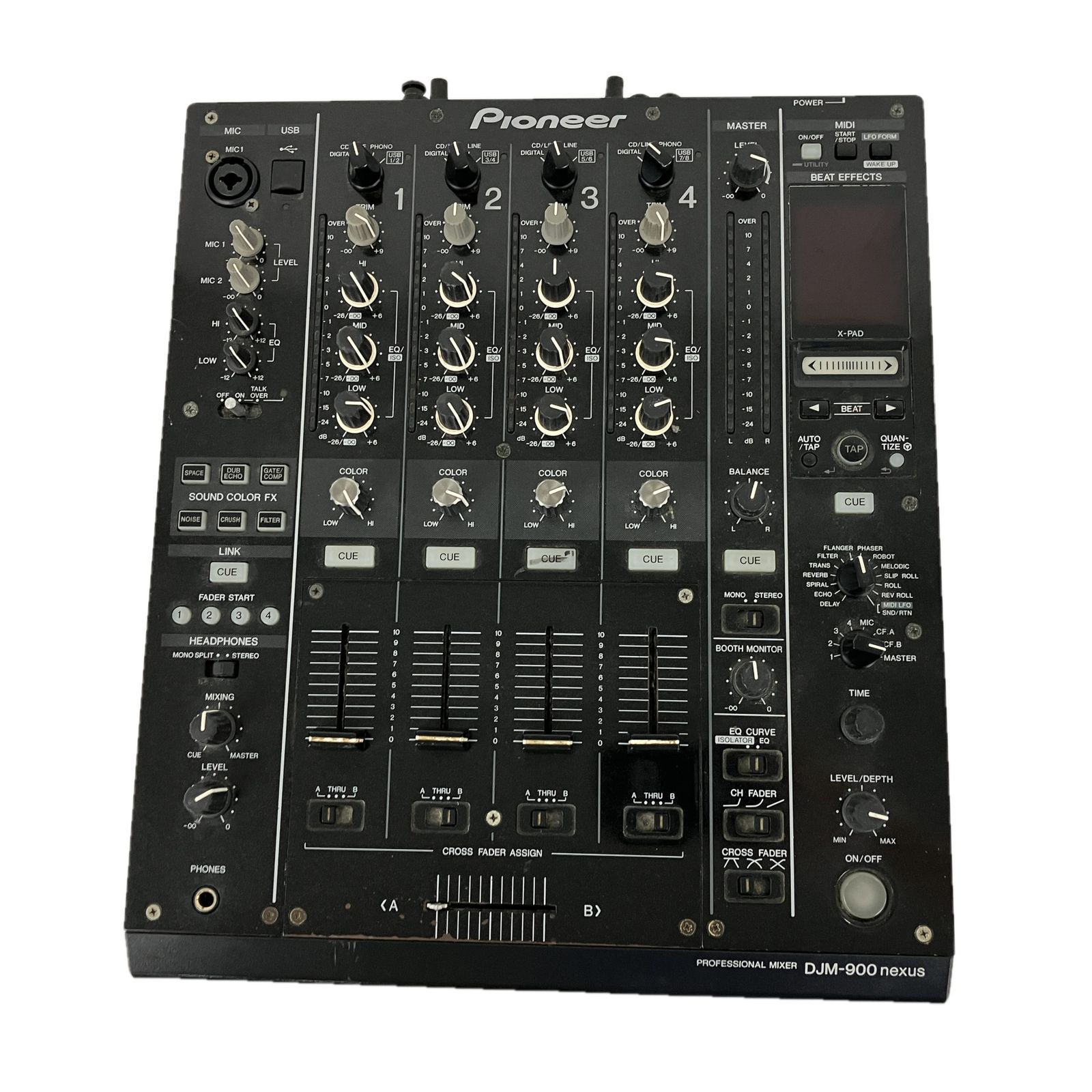 Pioneer DJM-900NXS DJミキサー 2013年製 パイオニア 音響機材 オーディオ ジャンク Y10527259