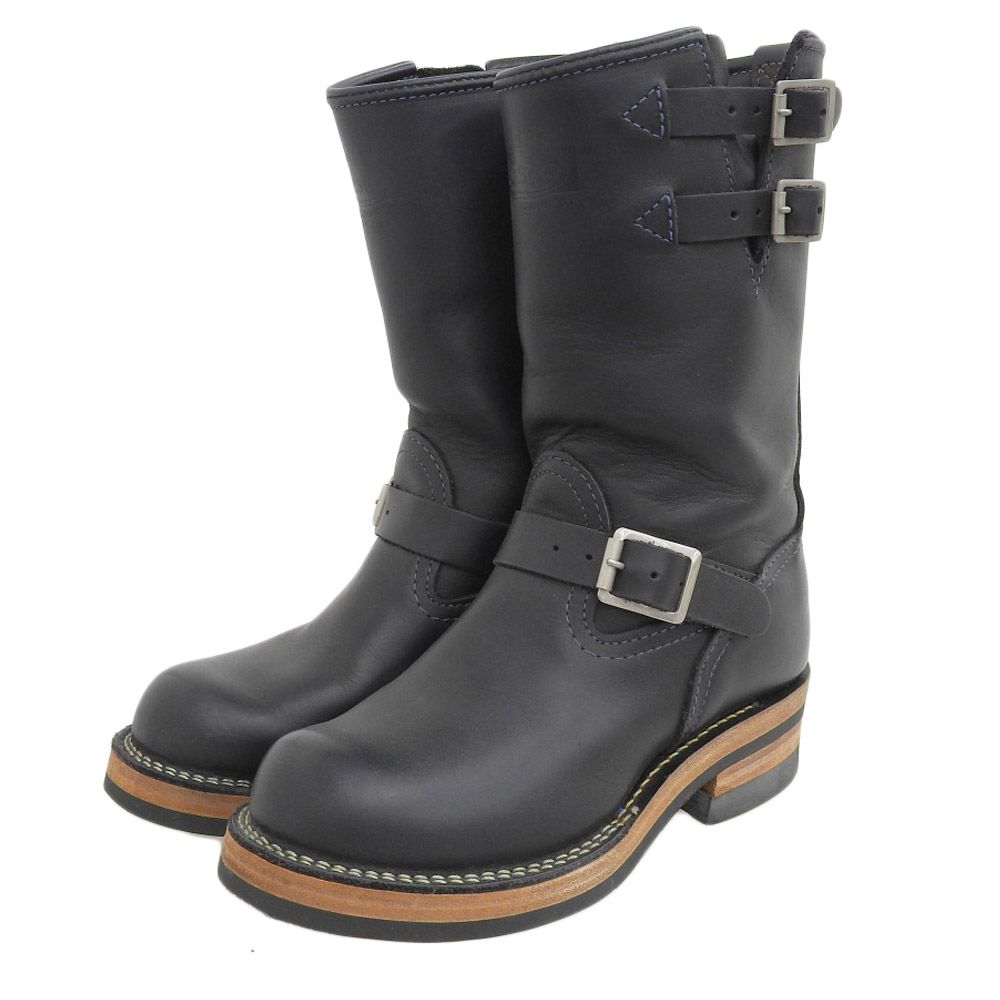 WESCO ウエスコ WESCO ウエスコ BOSS ダブルストラップ エンジニアブーツ シューズ メンズ ブラック 7 1/2D BK7710LL  7 1/2D - メルカリ