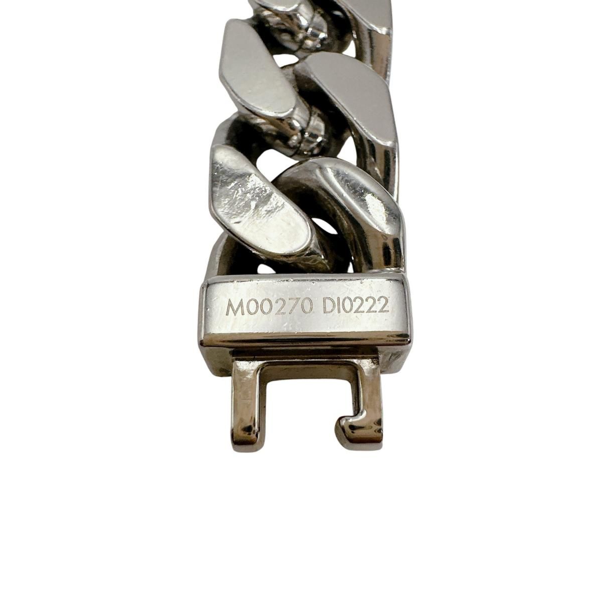ルイヴィトン M00270 ブレスレット シルバー  LOUIS VUITTON ブラスレ・チェーンモノグラム LOUIS VUITTON（ルイ・ヴィトン） ブレスレット コリエ チェーン