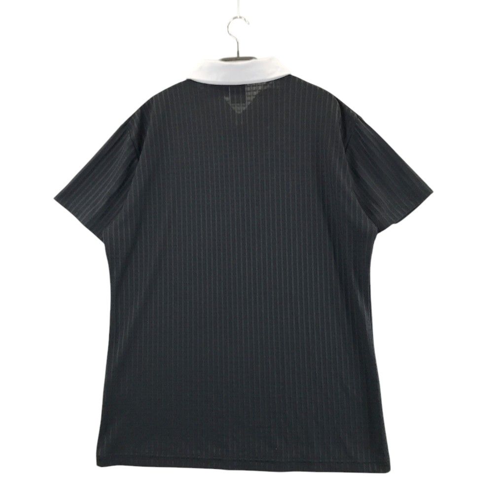 サイズ：XO DESCENTE GOLF デサントゴルフ 半袖ポロシャツ ブラック系