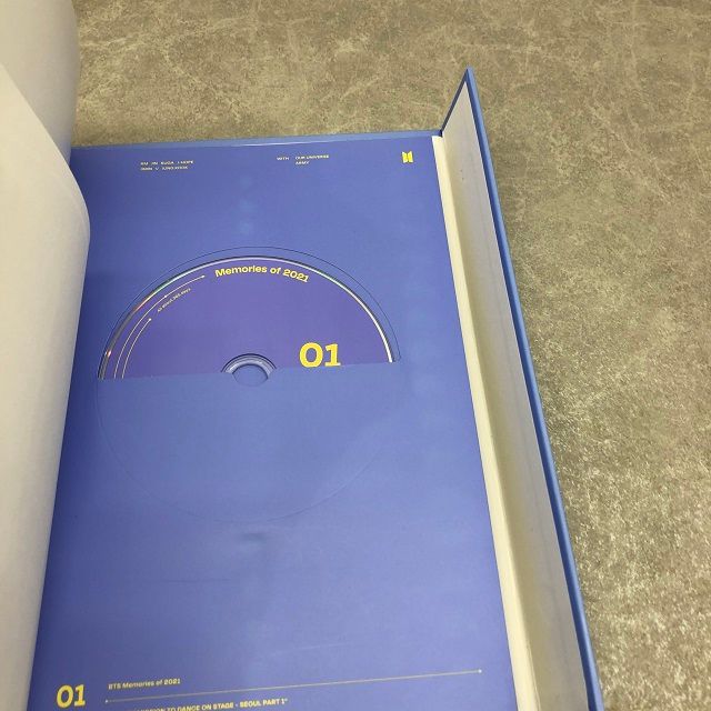 BTS Memories 2021 DVD トレカ SUGA シュガ【F3844-007】030