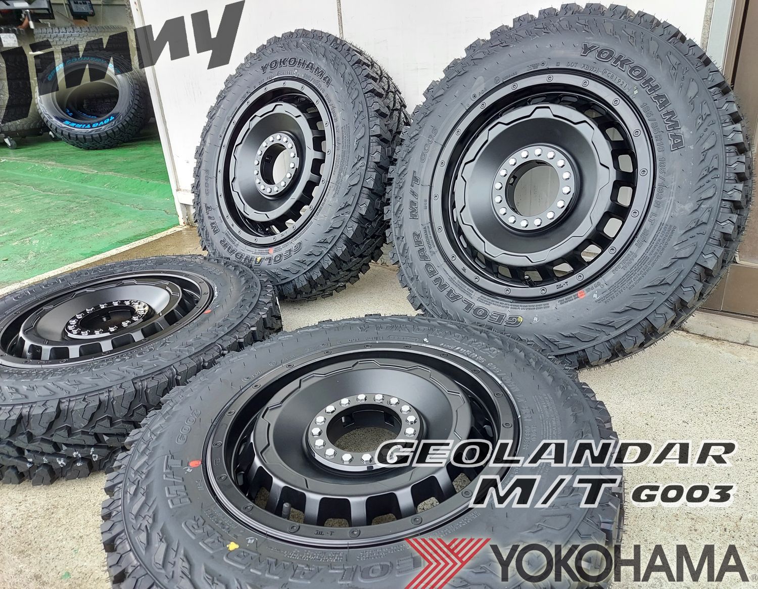 ヨコハマ ジオランダー MT G003 16インチ 5.5J +20 タイヤ ホイール 4