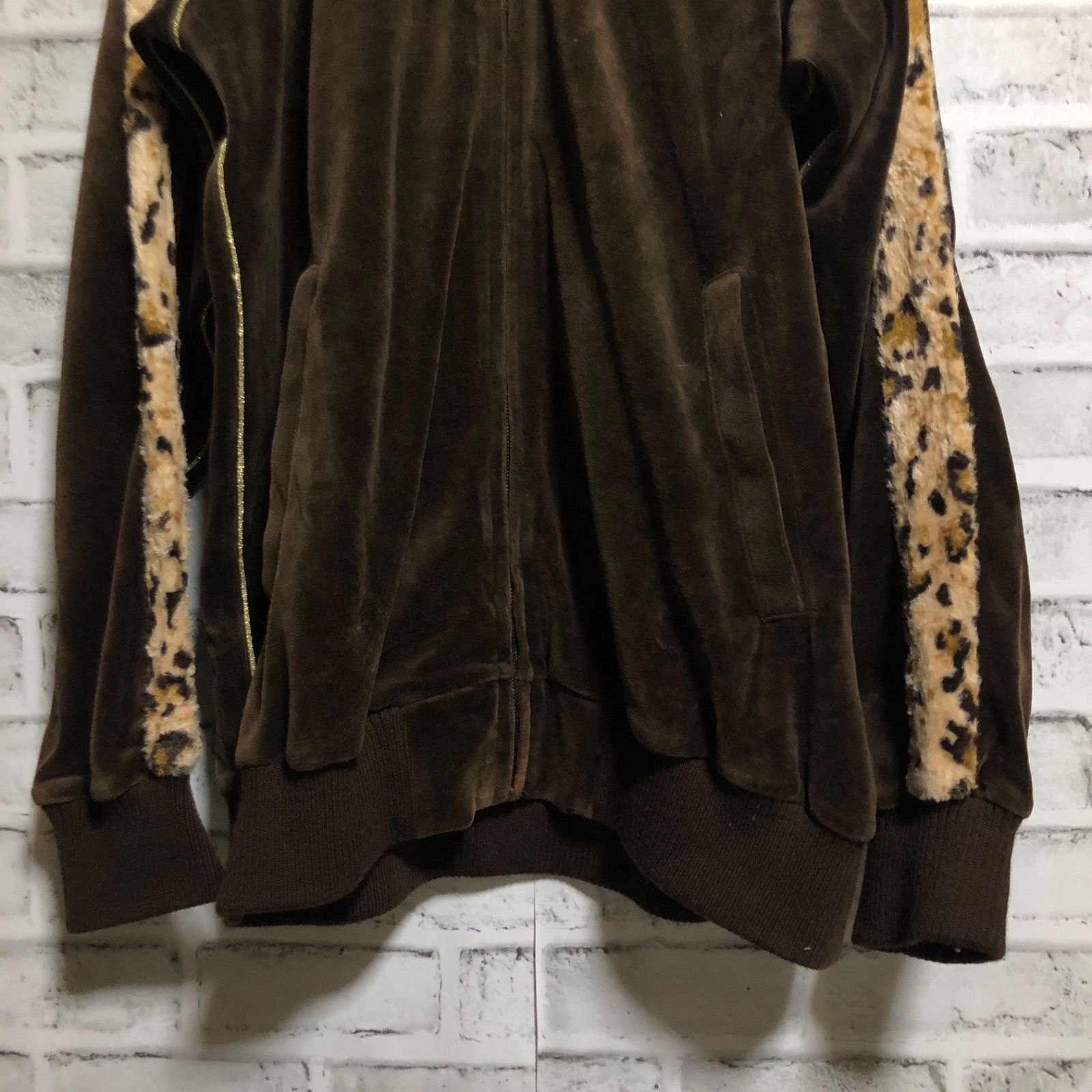 美品⭐️ビームス別注×PUMA ブラウンベロアトラックジャケット