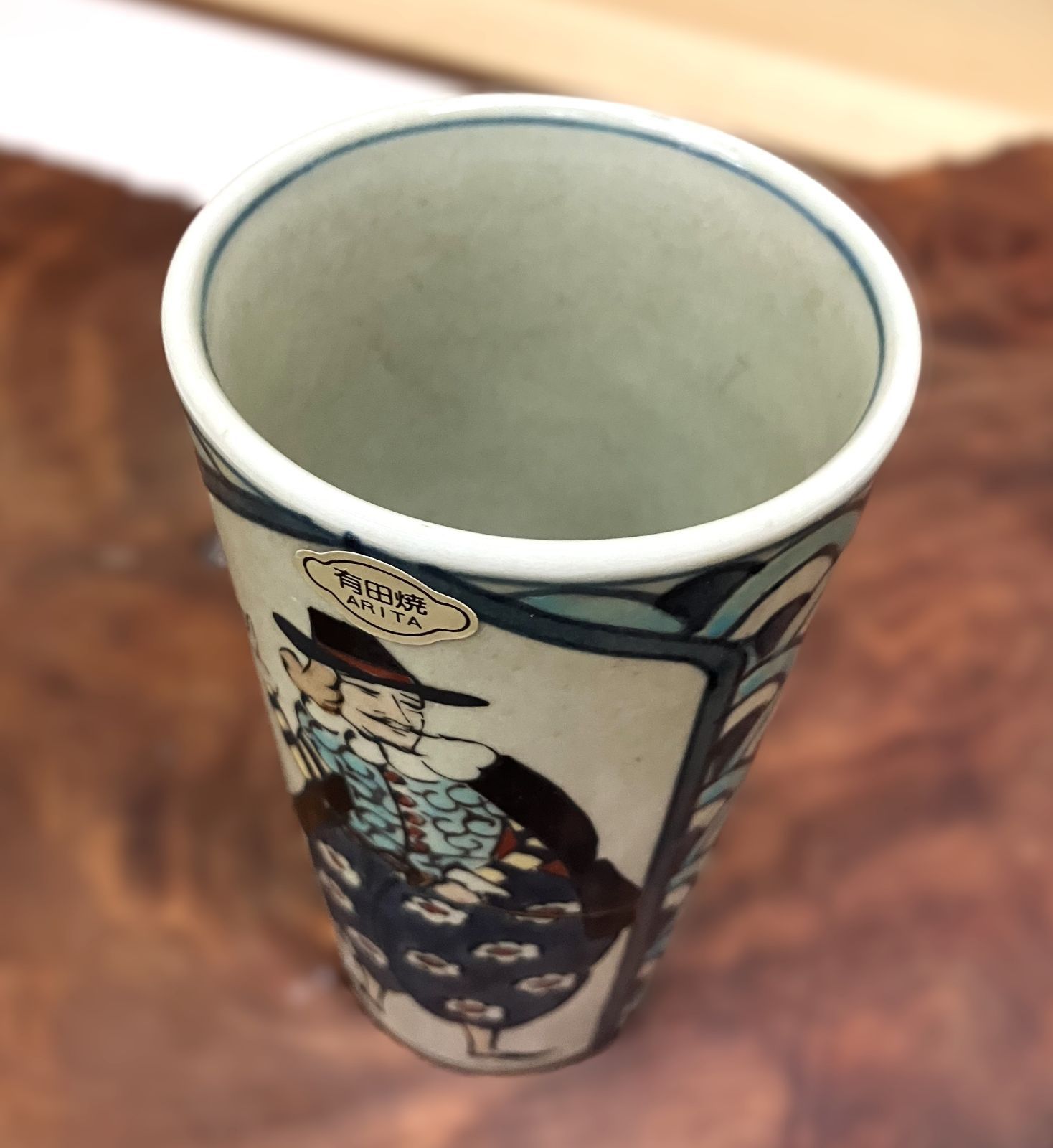 希少】 円左エ門窯 ⭐︎ 錦南蛮船壺 手書き 有田焼 280000円 有田焼】