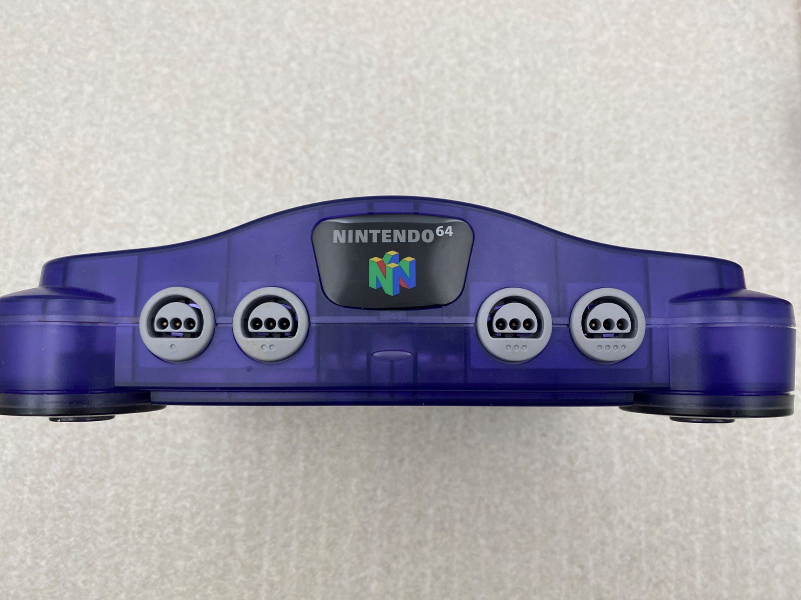 NINTENDO64本体 ミッドナイトブルー