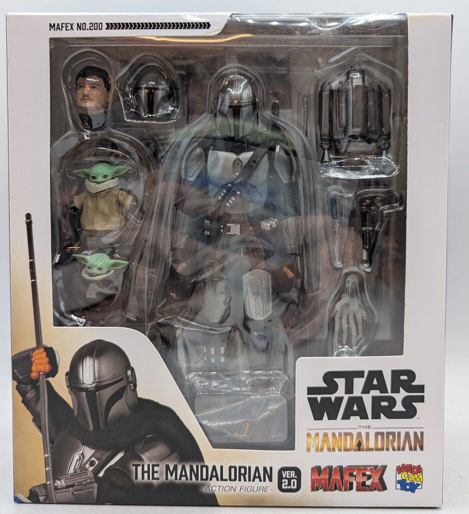 希少　MAFEX THE MANDALORIAN メディコムトイ MEDICOM TOY MAFEX THE MANDALORIAN CHROME Ver. : MEDICOM TOY