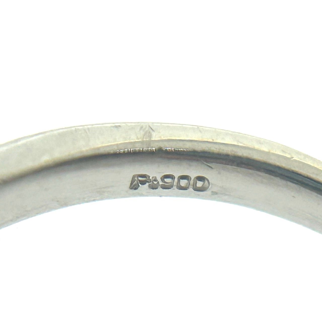 Pt900 天然 ダイヤモンド リング D:0.10ct 11号 2.49g ダイヤ 指輪