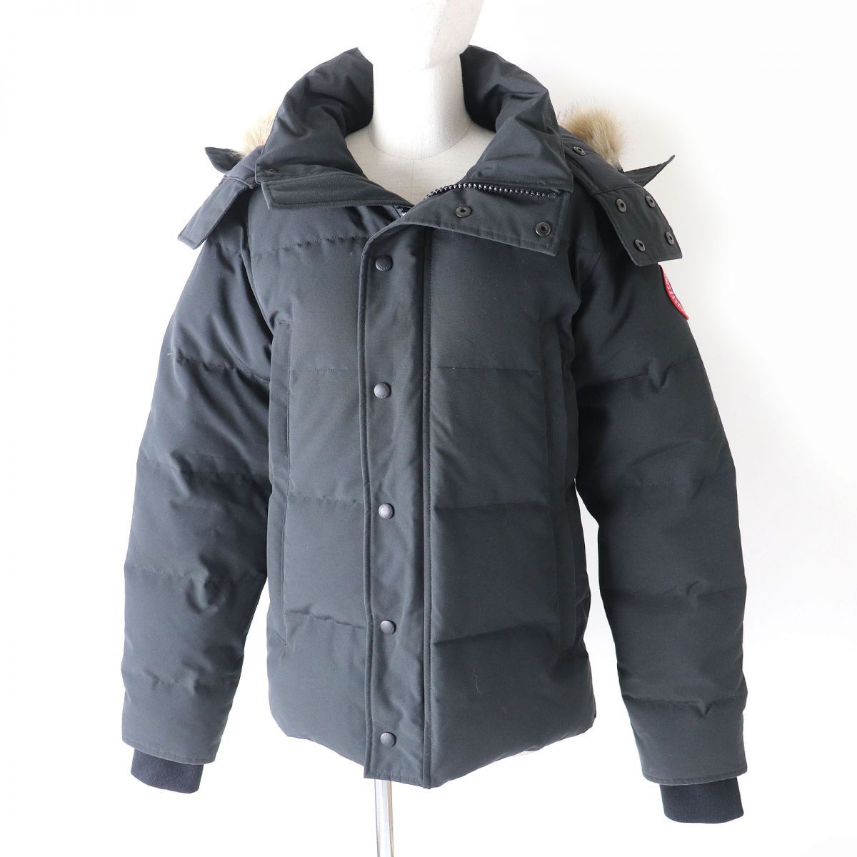 良品△正規品 カナダグース 3808MA WYNDHAM PARKA FUSION FIT コヨーテ