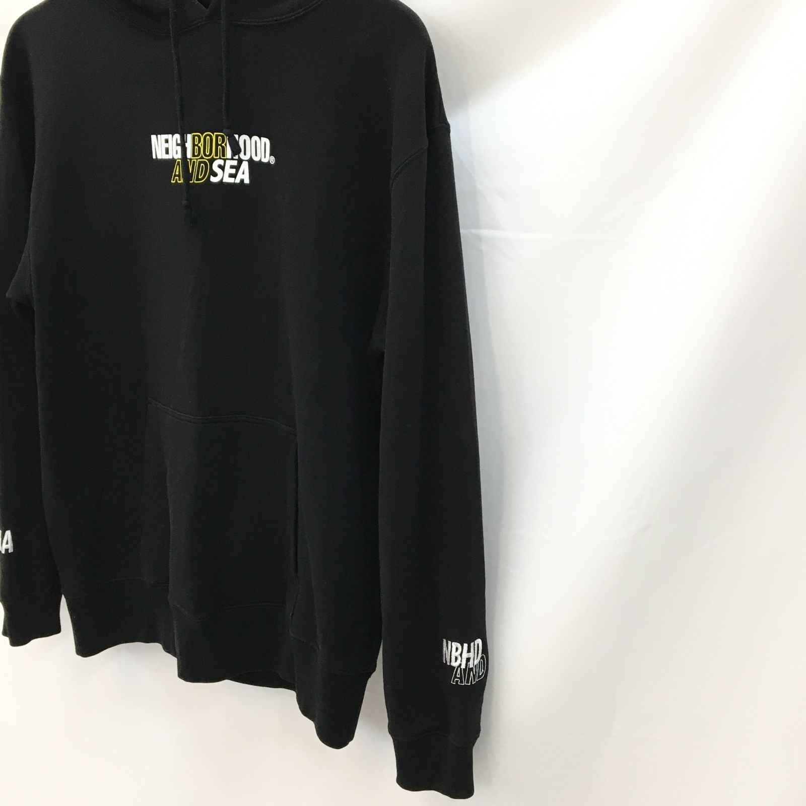 Disney x WDS BLACK HOODED SWEATSHIRT（パーカー）｜WIND AND