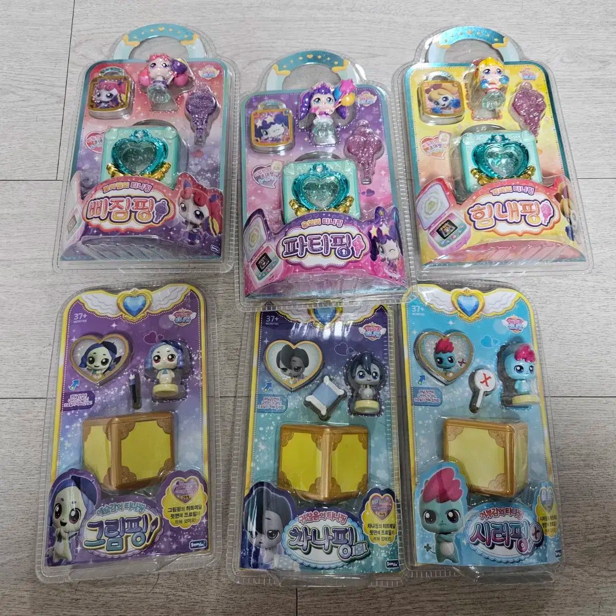 ティニッピング フィギュア チャナピン つかみつく シロップ ピズィンピング 分割 元気を出して