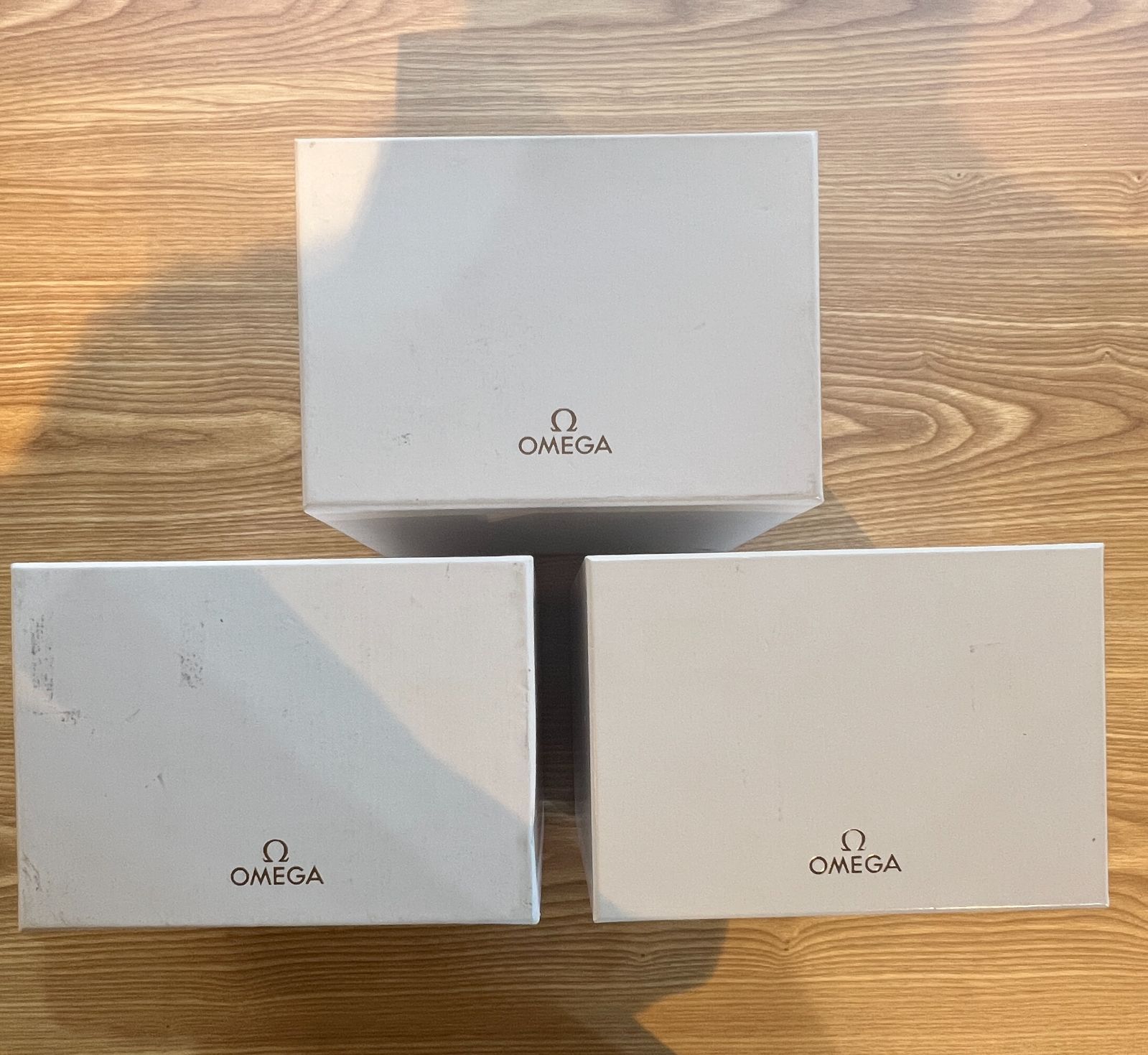 オメガ OMEGA 空箱 コンステレーション ケース 3箱セット 木箱 - メルカリ