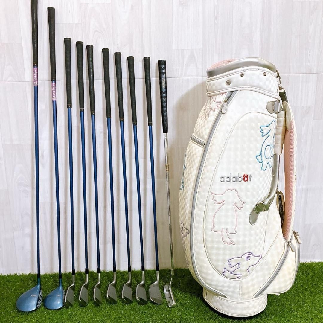 DUNLOP ダンロップ レディースゴルフセット 10本 初心者 コース