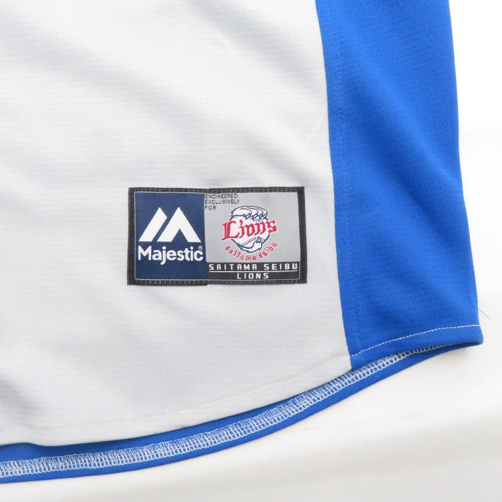 希少 Majestic 西武ライオンズ 支給品 ジャケットXL マジェスティック