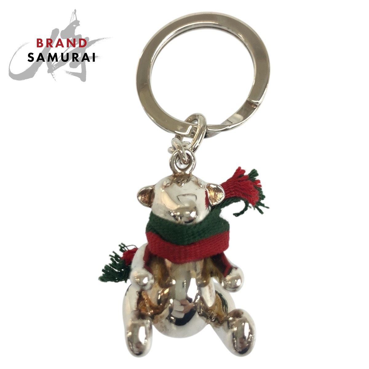 GUCCI グッチ シェリーライン シルバー SV925 シルバー キーホルダー レディース 505524