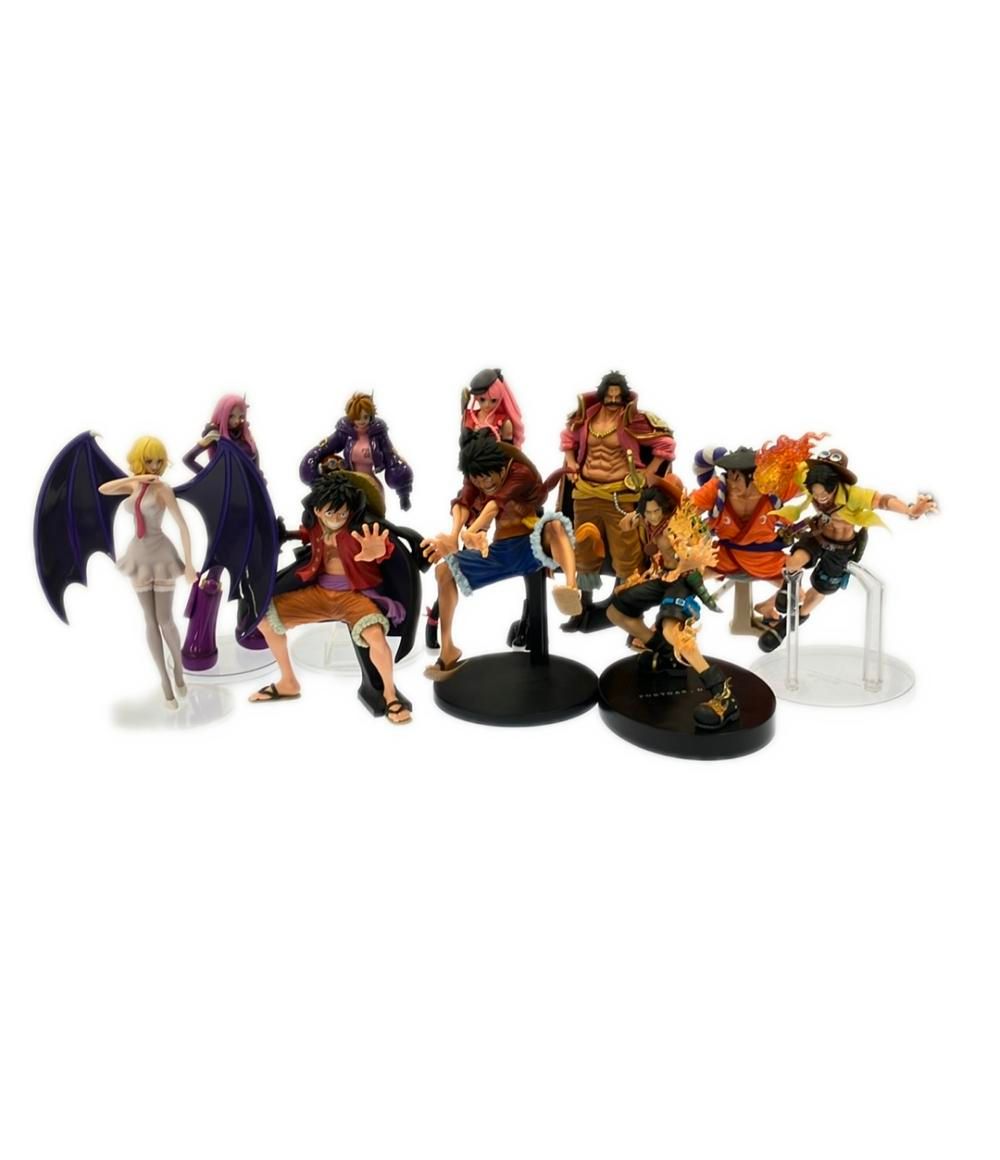 ワンピース　フィギュア　まとめ売り　12個セット全体　ルフィ　ロー　白ひげ ONE PIECE ワンピース フィギュア ルフィ まとめ売り セット