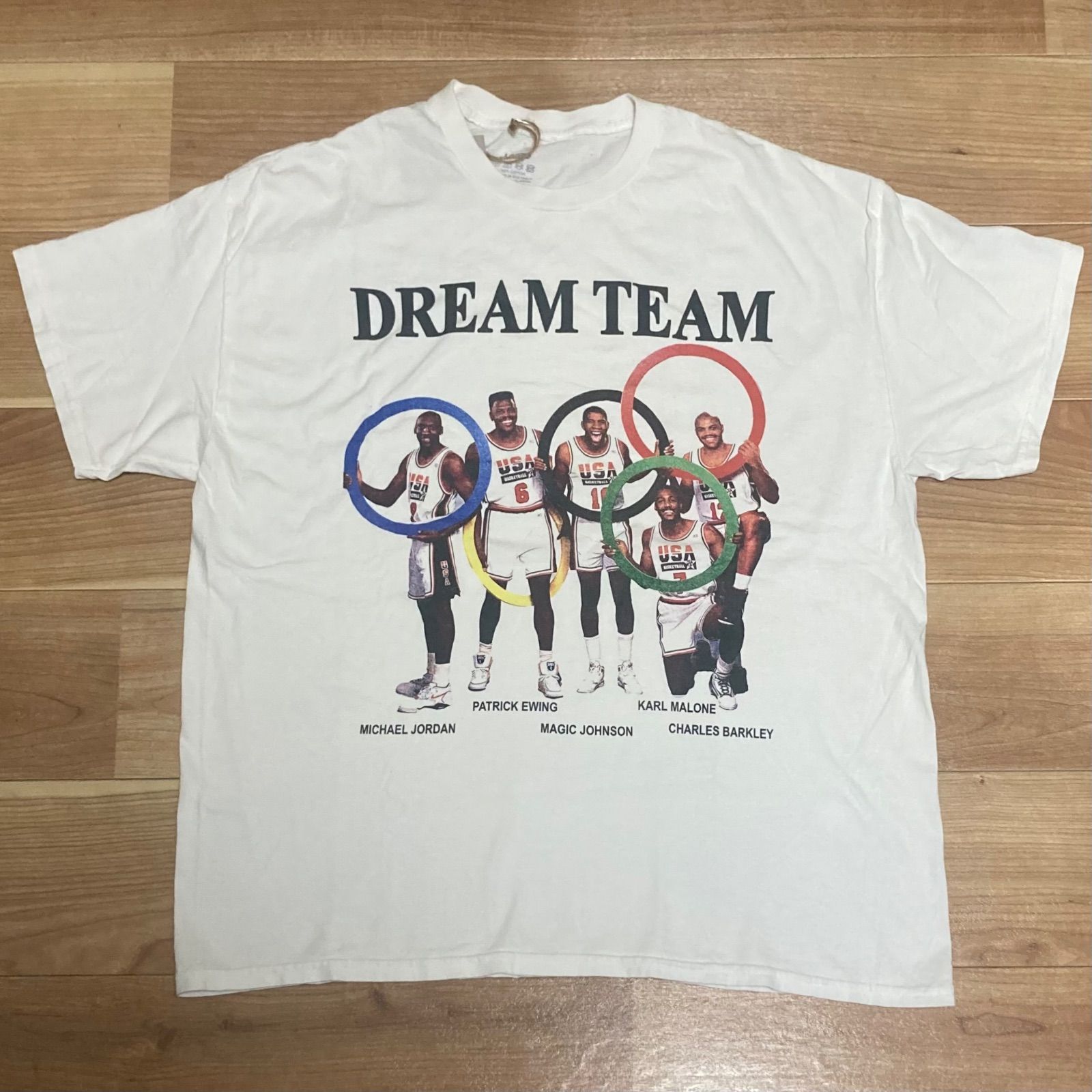 古着 1992 バルセロナ五輪 バスケ ドリームチームDREAM TEAM T