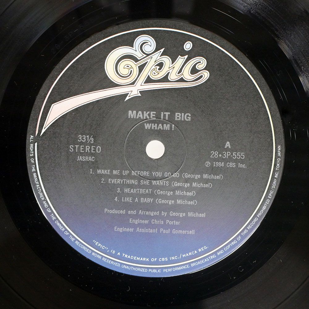 ワム／メイク・イット・ビッグ（SACD） ワム／メイク・イット・ビッグ（SACD） Wham! – Make It Big