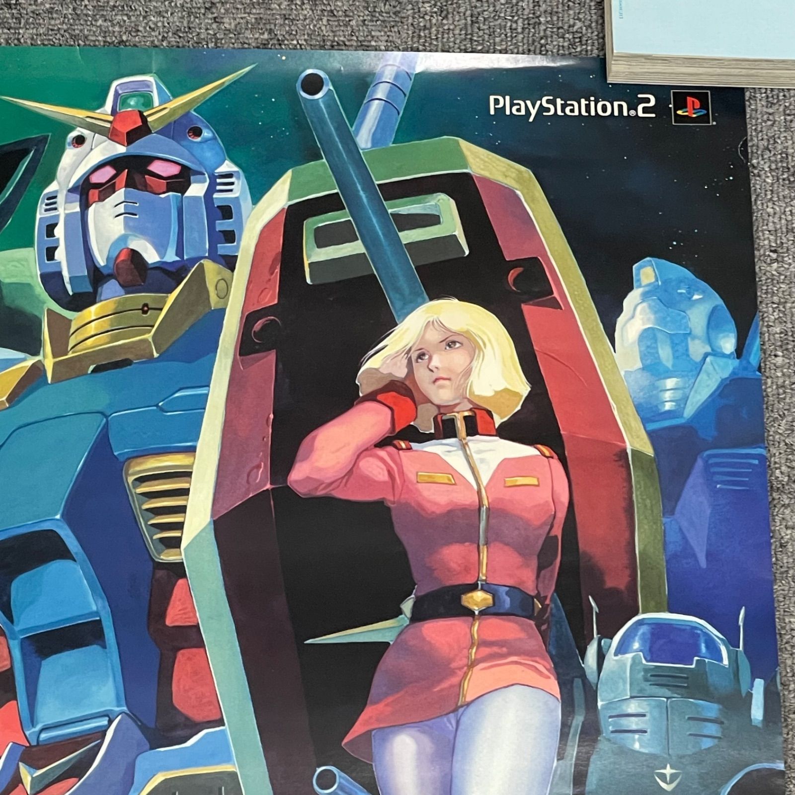 まとめ売り　PS2 ガンダム ロボ　b2 ポスター 機動戦士ガンダム】PS2 連邦VSジオンDX B2ポスター - メルカリ