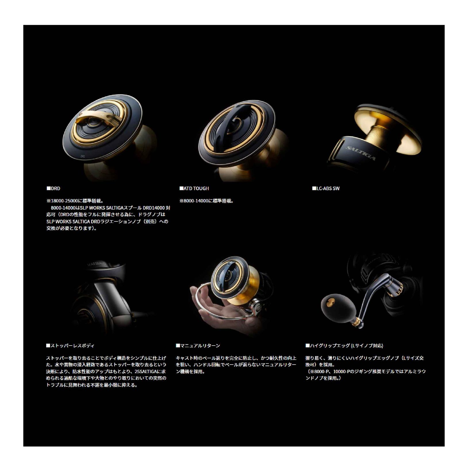 25ソルティガ14000-XH リール DAIWA SALTIGA 14000-XH ダイワ