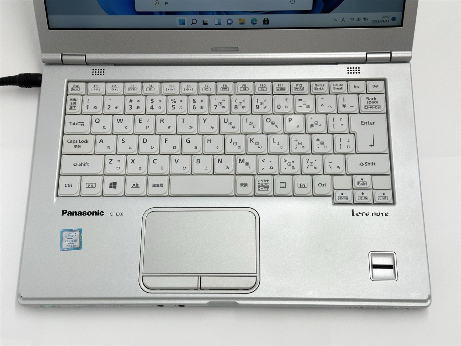 送料無料 日本製 高速SSD ノートパソコン Panasonic CF-LX6R17VS 中古 
