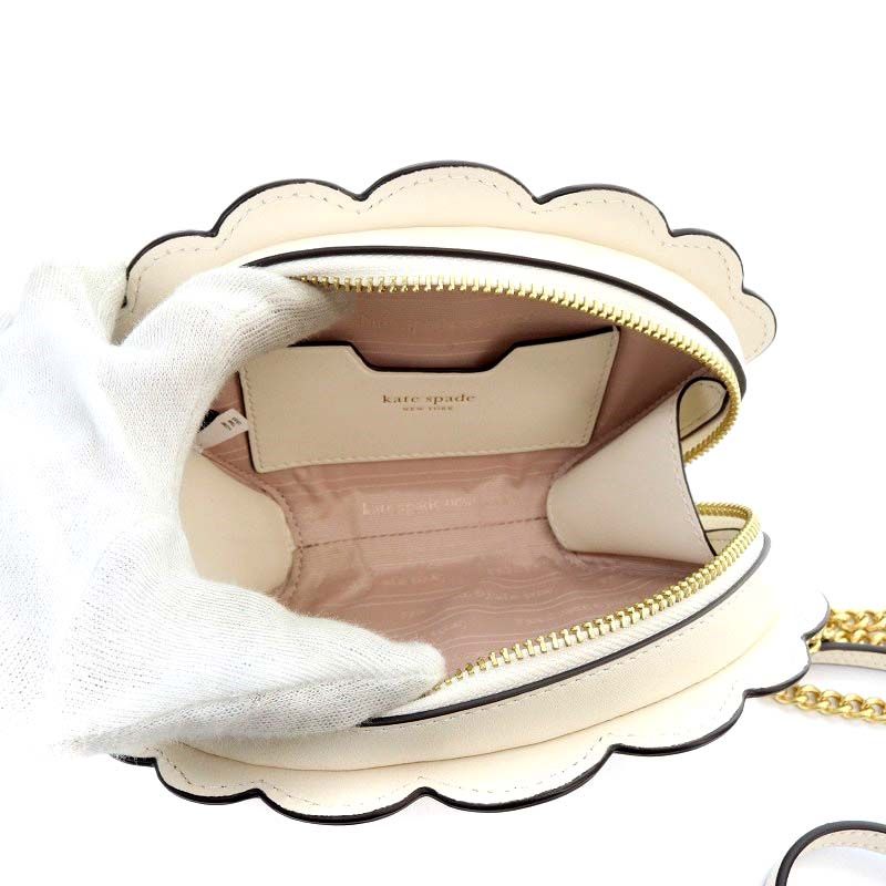 ケイトスペード バッグ katespade レザー マイクロ クロスボディー 2WAY 斜めがけ ショルダー ポシェット ハンドバッグ ライトサンド K7335 kate spade レザー マイクロバッグ マイクロミニバッグ ケイトスペード