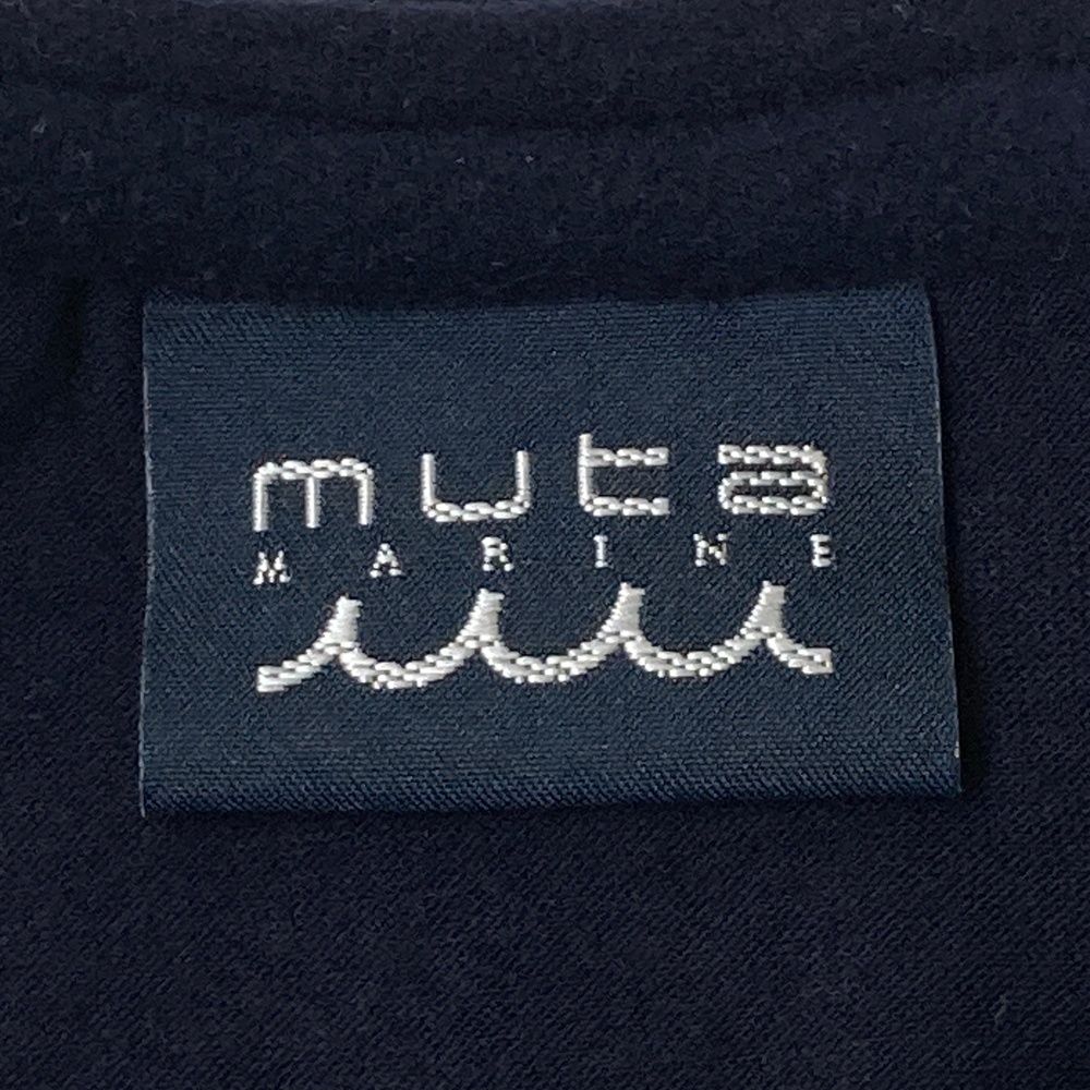 結婚式 サイズ L MUTA MARINE ムータマリン 起毛 タートルネック 長袖Tシャツ ネイビー系 240101532002 ゴルフウェア メンズ ストスト 送料無料キャンペーン中！