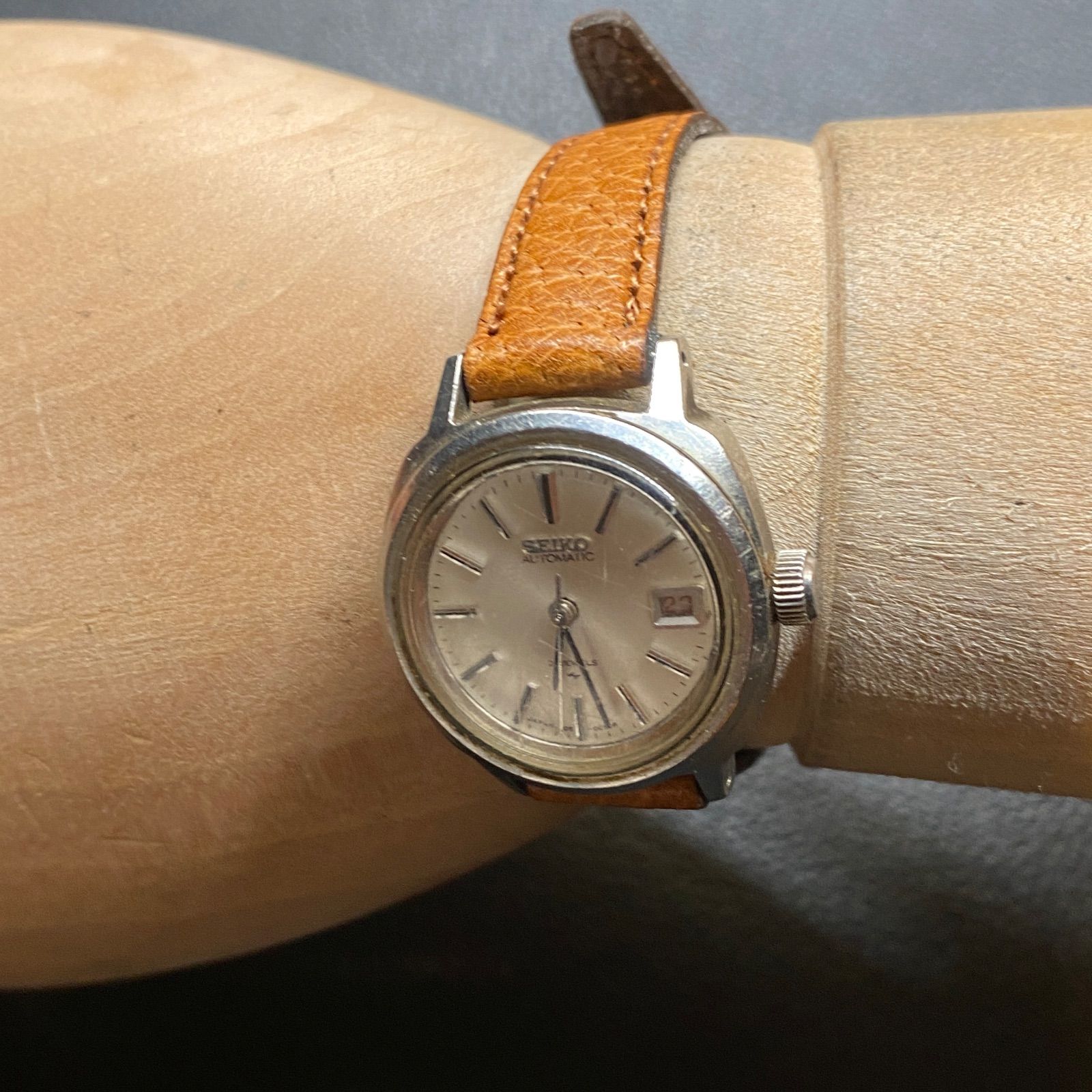セイコー seiko 2205-0010 ゴールド 腕時計 自動巻き レディース 