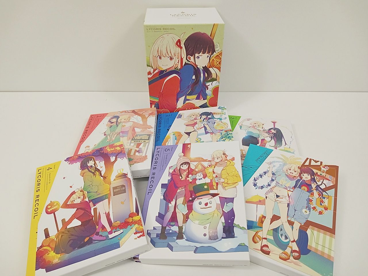 リコリスリコイル Blu-ray 全巻セット 特典収納ケース付き リコリス