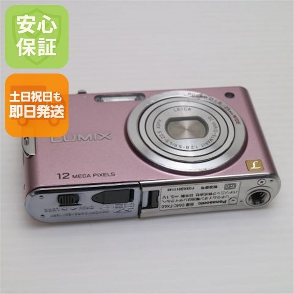 極美品 Panasonic デジカメ DMC-FX60 ピンク 中古】Panasonic パナソニック LUMIX DMC-FX60 スイートピンク