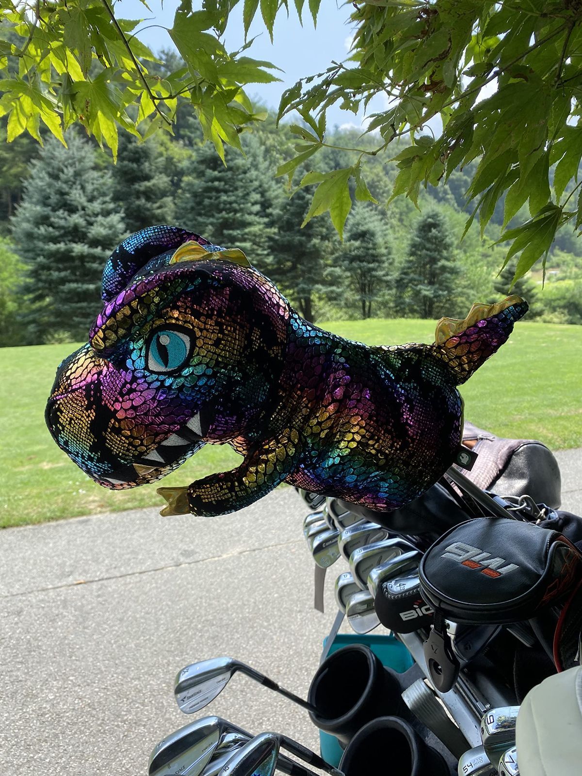 ゴルフヘッドカバー 恐竜ドライバーヘッドカバー