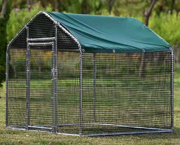 屋外鶏小屋 家禽の小型養殖棚 簡易孔雀ケージ 大型鳩かご 犬用防雨シェルター 組み立て