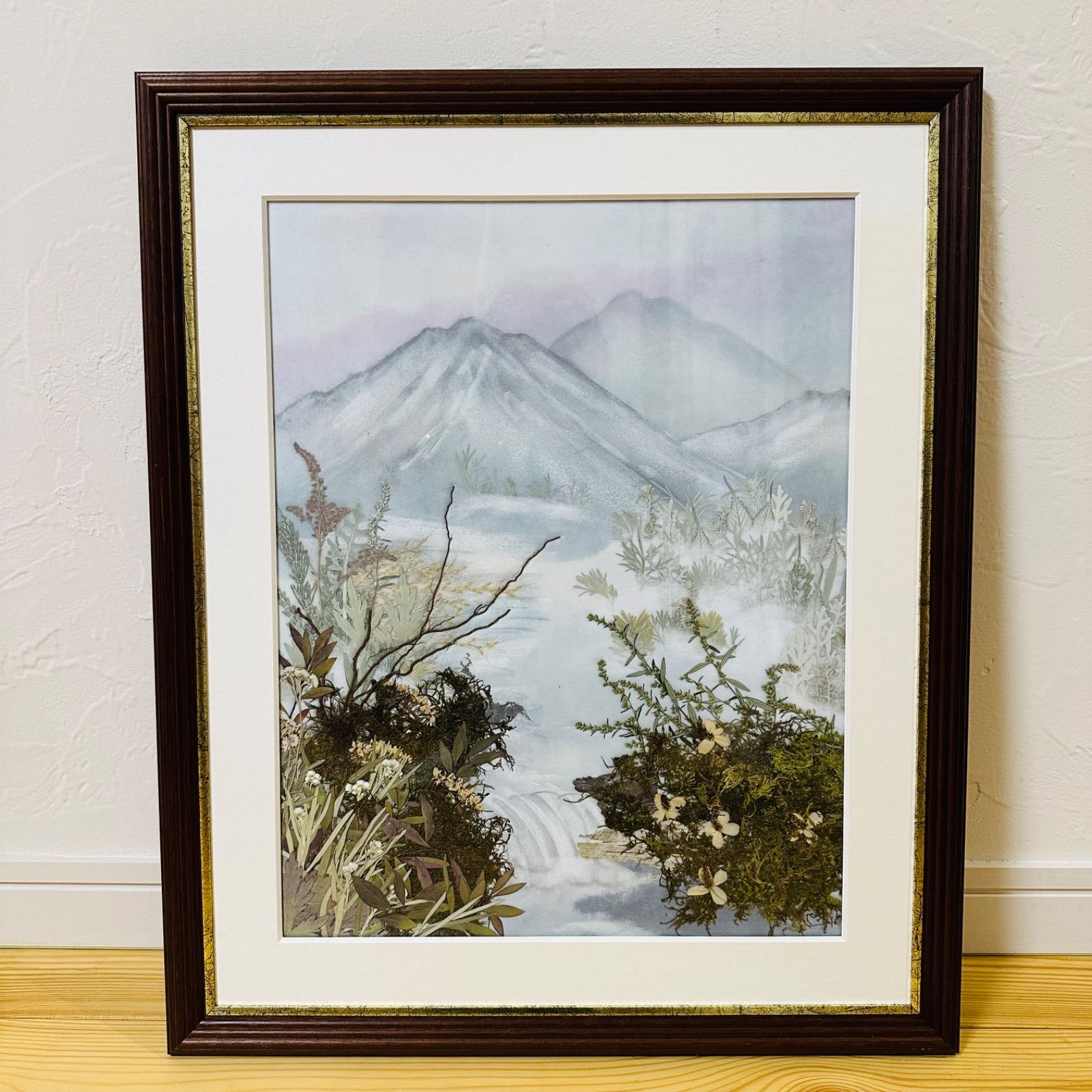 押し花アート絵画 【500円引きクーポン】 - 花瓶・フラワースタンド