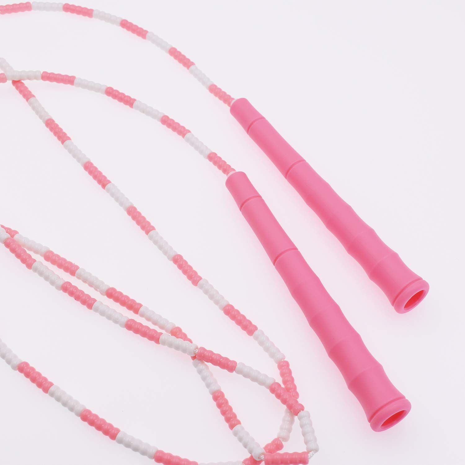 新品 縄跳び ビーズロープ 子供用 初心者向けジャンプロープ ねじれ