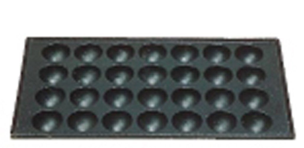 Size 28穴 三和精機製作所 たこ焼用鉄板 28穴 鉄鋳物 GTK10