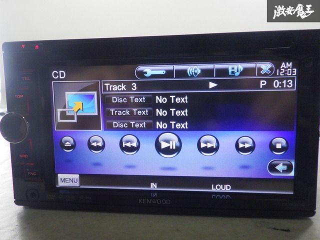 ケンウッド DVD プレイヤー DDX516 デッキ　*12 Kenwood DDX516 DVD receiver at Crutchfield