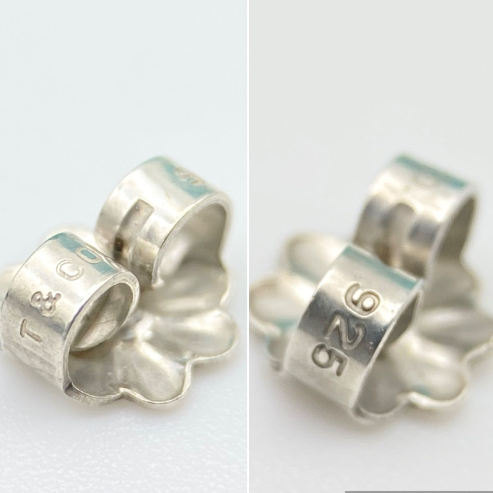 ◇98【T.B】TIFFANY&Co. ティファニーツイストロープピアス K14 