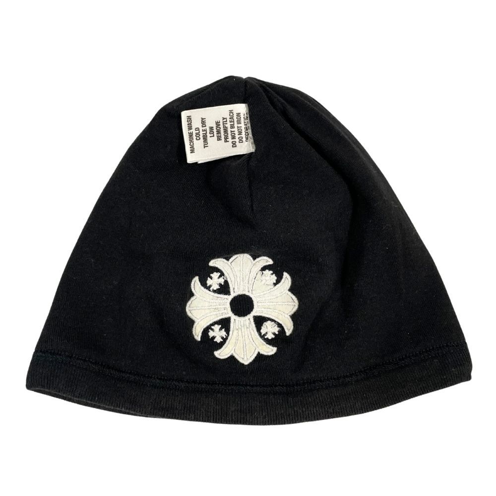 未使用 クロムハーツ クロス サーマル ビーニー ニット キャップ レシート付き CHROME HEARTS クロムハーツ（原本無） CHクロス刺繍 サーマル