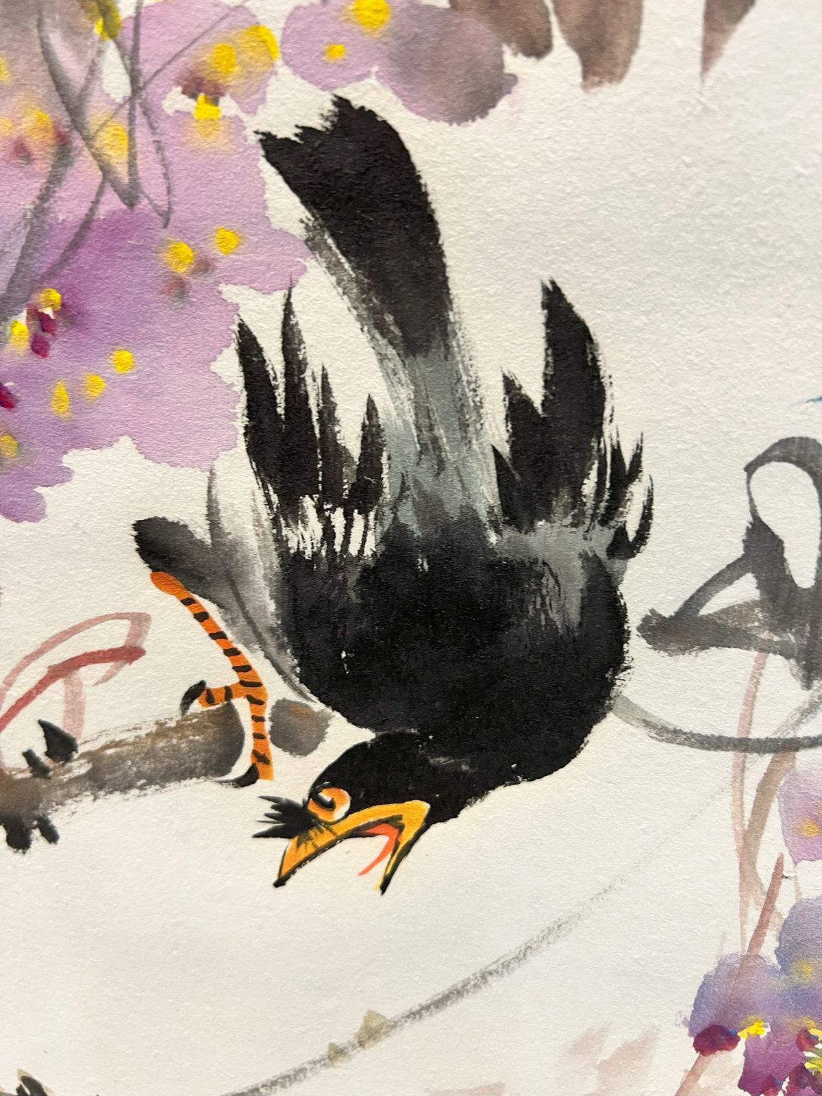 掛軸 「表鳴閣」桜木幸空堂 手描き水墨画 世界に二つとない 掛軸 「表鳴閣」桜木幸空堂 手描き水墨画 世界に二つとない
