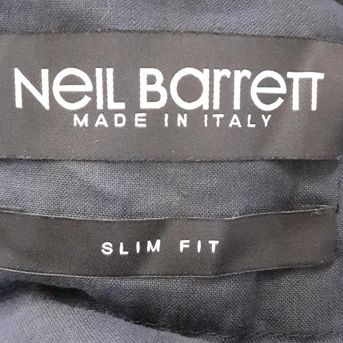 ニールバレット　ネイビー迷彩スラックス新品未使用　サイズ48 NeilBarrett(ニールバレット) パンツ サイズ48 M メンズ