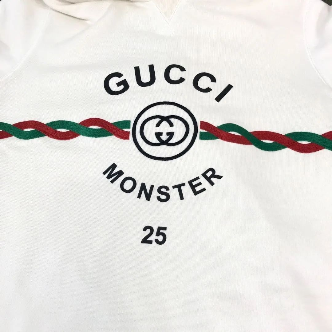 GUCCI グッチ パーカー トレーナー アイボリー サイズ表記キッズ12（レディースXS相当） インターロッキングG シェリーライン イタリア製 -  メルカリ