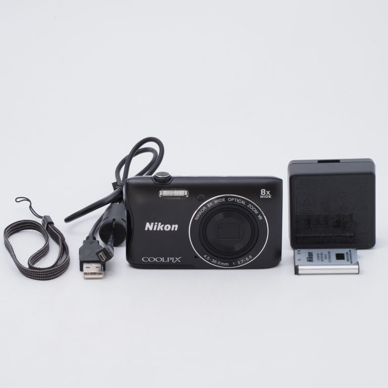 使い勝手の良い Nikon ニコン デジタルカメラ COOLPIX S3700