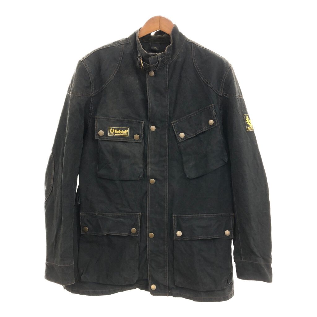 【最終値下げ】Belstaff XL500 ミリタリージャケット ブラック S 96a6bff4af8b1ac69bcc5222fe9536