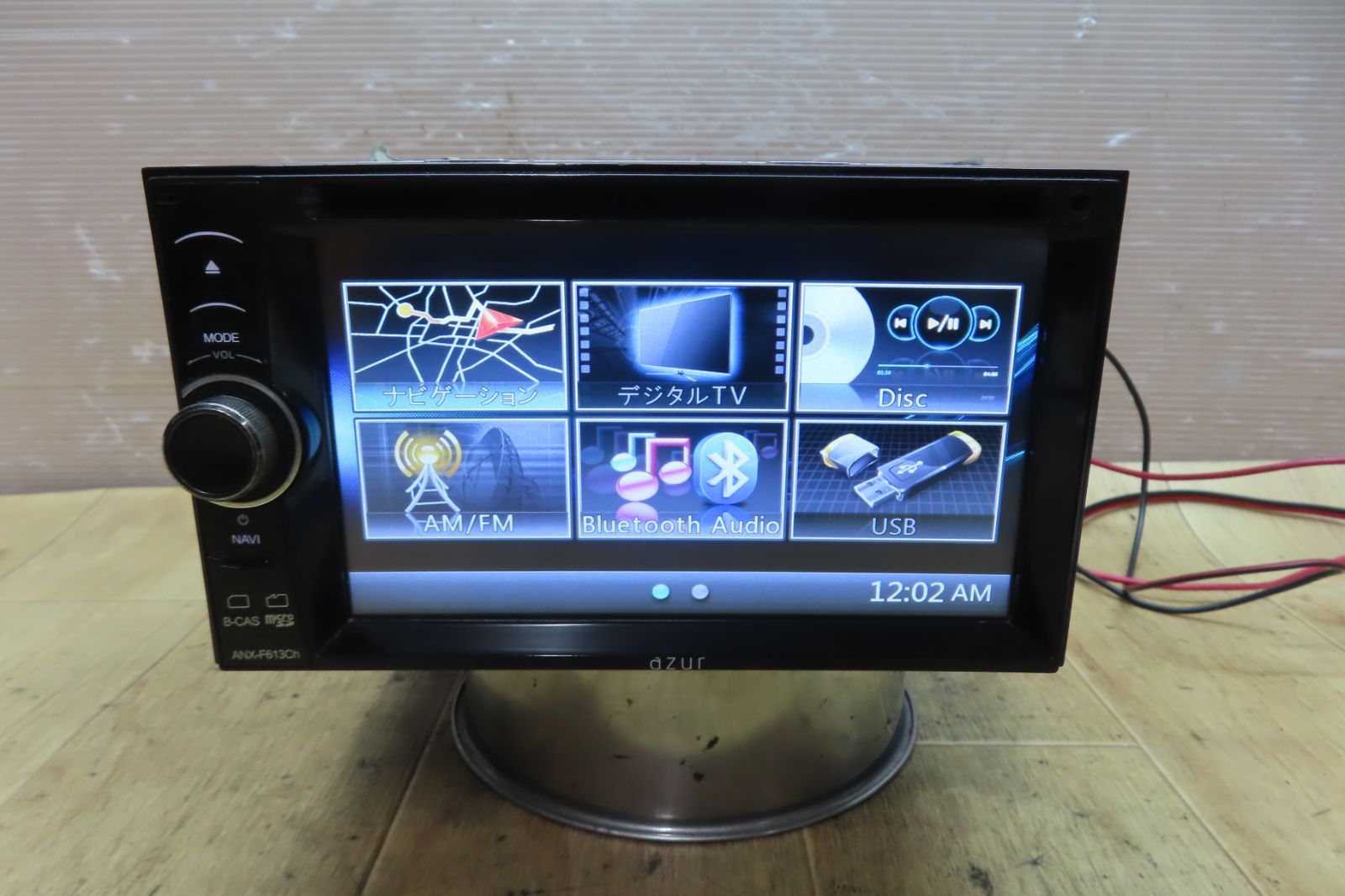 ANX-F613Ch DVD 地デジ フルセグ Bluetooth USB ANX-F613Ch DVD AZUR