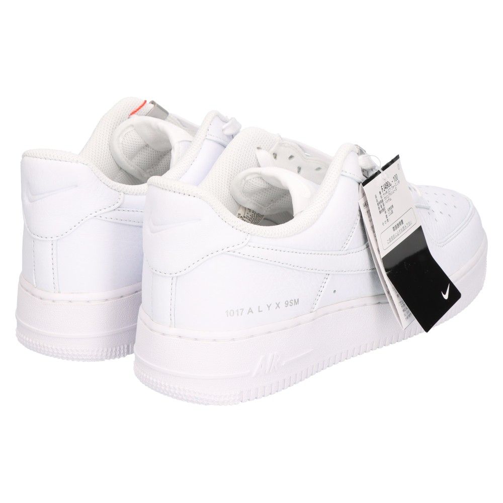 NIKE (ナイキ) ×1017 ALYX 9SM AIR FORCE 1 SP WHITE FJ4908-100 アリクス エアフォース1  ローカットスニーカー US9/27.5㎝ ホワイト - メルカリ