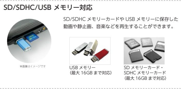 9インチ キャラクター ポータブルDVDプレイヤー ディズニー ミッキー