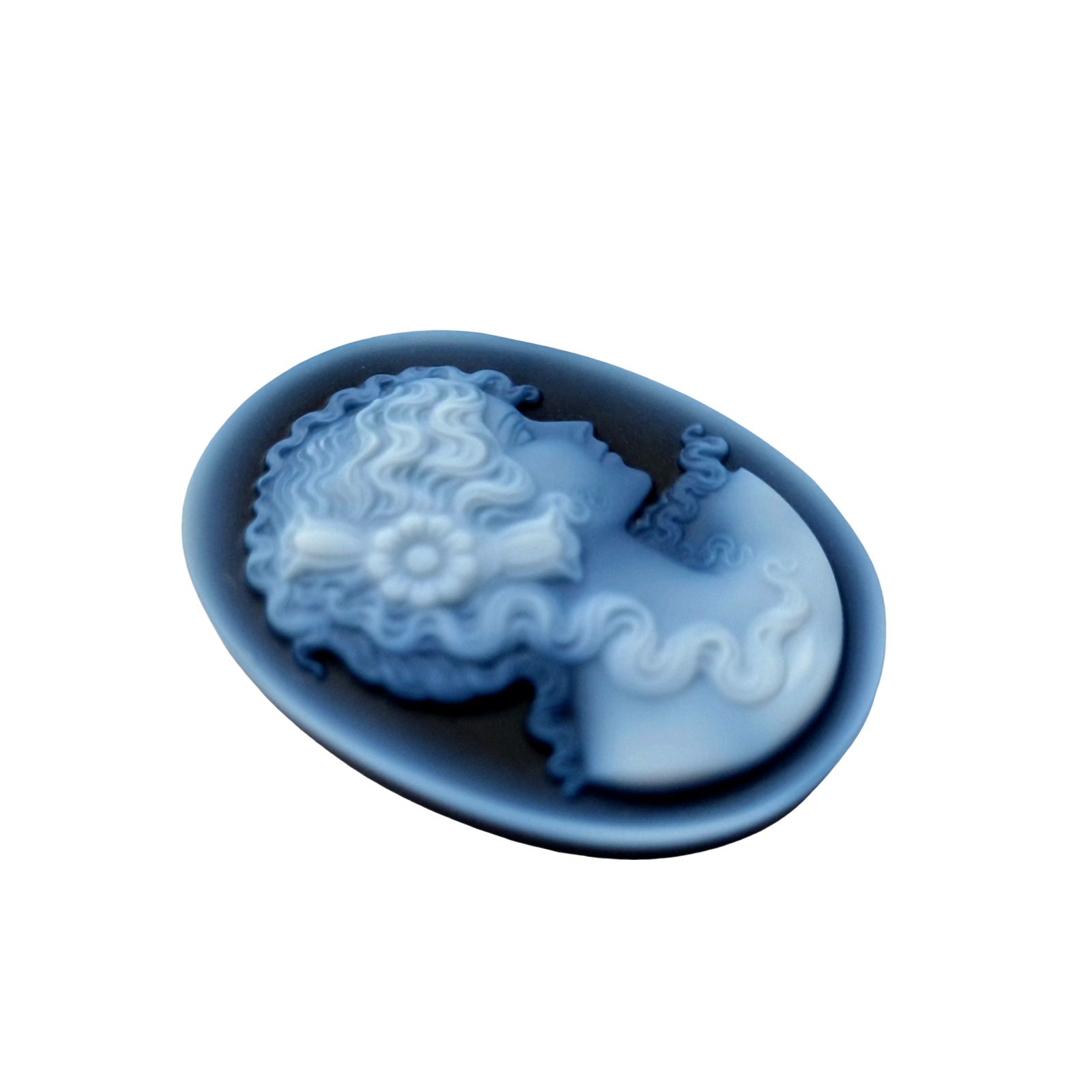 店頭併売商品※ ストーンカメオ ルース 約40.02×30.05mm 約8.21g