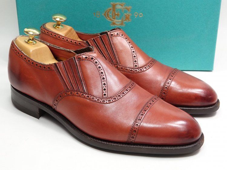 EDWARD　GREEN　レザーシューズ ダービーシューズ 　7D EDWARD GREEN レザーシューズ ダービーシューズ 7D